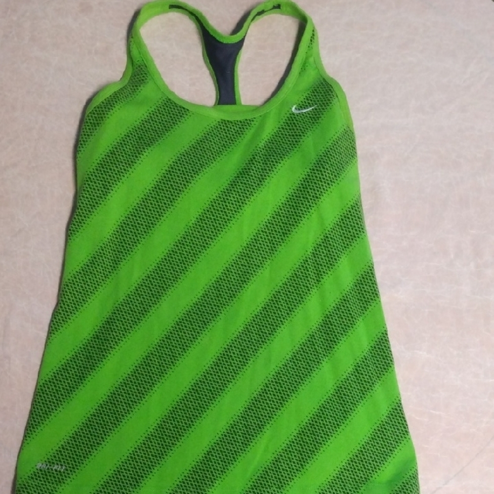 Nike Women's Green Tank Top